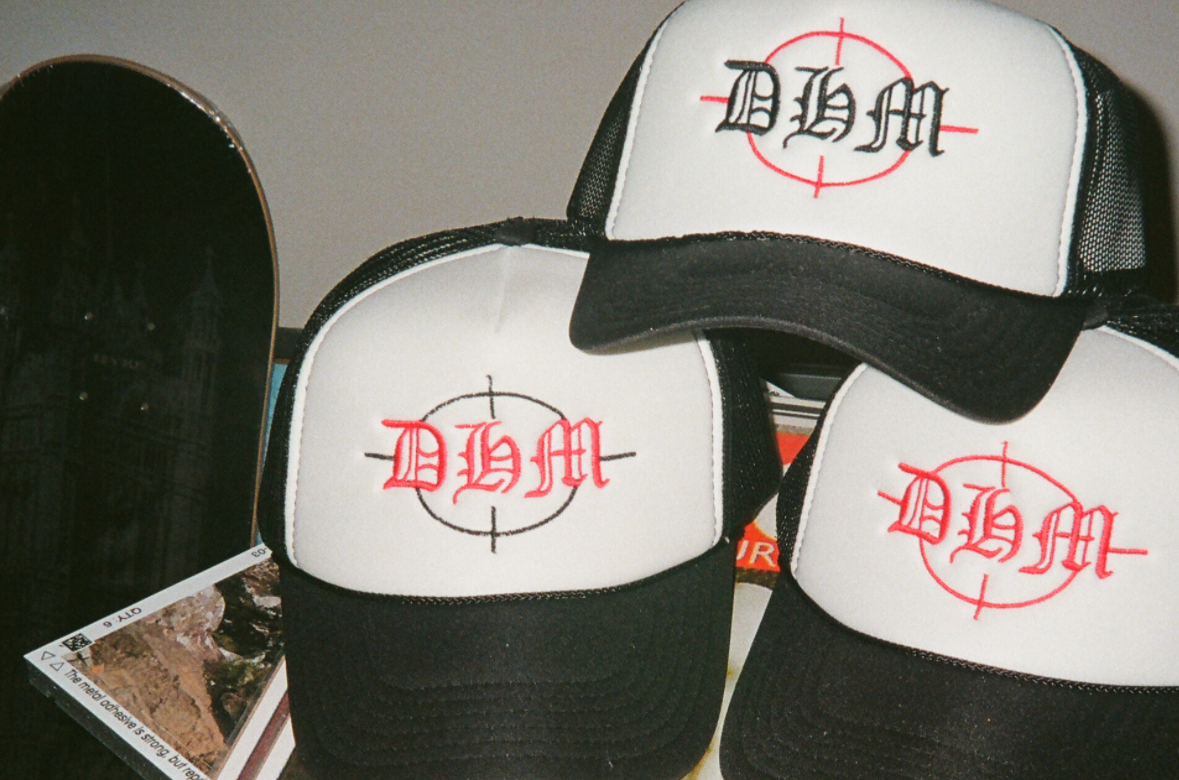 DHM Red & Red Trucker Hat